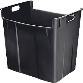 Wertstoffsammelbehälter, 40 l, schwarz