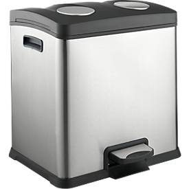 Wertstoffsammler, 2-Fach, 24 Liter