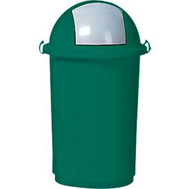Wertstoffsammler, Kunststoff, grün