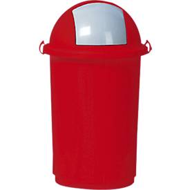 Wertstoffsammler, Kunststoff, rot