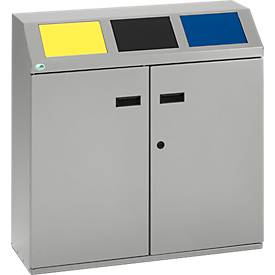Wertstoffsortiersystem, 3-fach
