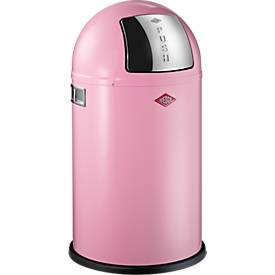 Wesco Abfalleimer Pushboy junior, Inhalt 22 L, mit Deckel, mit Inneneimer