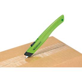 Westcott Cutter E-16475, Keramikklinge, 7 mm, langlebig, grün