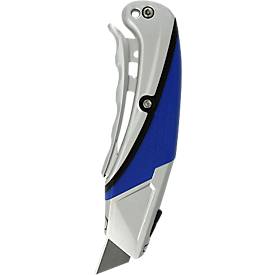 Westcott Cutter E-84042, 18 mm, Zangengriff, Softgrip, schwarz/blau/silber