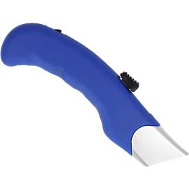 Westcott Cuttermesser, Trapezklinge 19 mm, mit 5 Ersatzklingen, ergonomisch