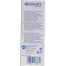 Westcott Kugelschreiber ALLTIME X20 grün, dokumentenechte Tinte ISO 12757-2, M-Strichbreite, 25 Stück

