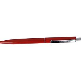 Westcott Kugelschreiber ALLTIME X20 rot, dokumentenechte Tinte ISO 12757-2, M-Strichbreite, 25 Stück
