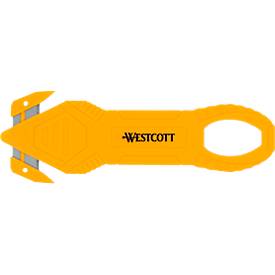 WESTCOTT Sicherheitsmesser, verdeckte Klinge, Organge