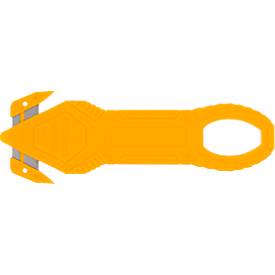 WESTCOTT Sicherheitsmesser, verdeckte Klinge, Organge