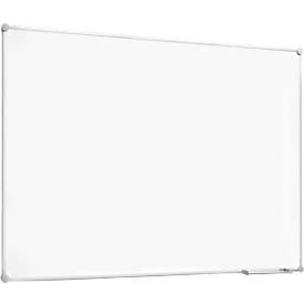 Whiteboard 2000 MAULpro, weiß kunststoffbeschichtet, Rahmen alusilber, 1500 x 1000 mm