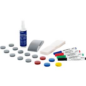 Whiteboard accessoires set MAUL, 31-delig set