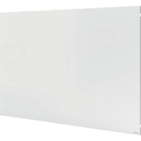 Whiteboard Franken Infinity, rahmenlos, beliebig erweiterbar, magnethaftend, B 900 x H 600 mm, lackierter Stahl, weiß, inkl. Montagematerial
