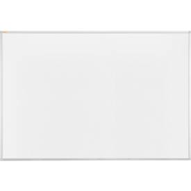 Whiteboard Franken X-tra!Line, emaillierte Oberfläche, magnethaftend, beschriftbar, inkl. Ablageschale, B 1800 x 1200 mm, Stahl/Aluminium, weiß-silber