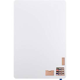 Whiteboard Legamaster Essence, für die Wandmontage im Hochformat, B 1000 x H 1500 mm, Stahl weiß emailliert, magnethaftend, inkl. Befestigungsmaterial
