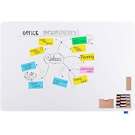 Whiteboard Legamaster Essence, für die Wandmontage im Querformat, B 1500 x H 1000 mm, Stahl weiß emailliert, magnethaftend, inkl. Befestigungsmaterial