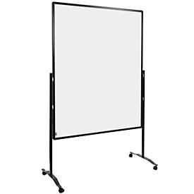 Whiteboard Legamaster Premium Plus, mobil, als Trennwand nutzbar, horizontal & vertikal, magnethaftend, B 1200 x H 1500 mm, Stahl weiß lackiert