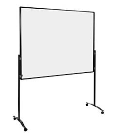 Whiteboard Legamaster Premium Plus, mobil, als Trennwand nutzbar, horizontal & vertikal, magnethaftend, B 1200 x H 1500 