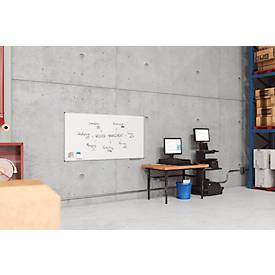 Whiteboard Legamaster UNITE, magnetisch, Markerablage, B 2000 x T 12,6 x H 1000 mm, lackierter Stahl, weiß