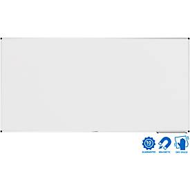 Whiteboard Legamaster UNITE, magnetisch, Markerablage, B 2000 x T 12,6 x H 1000 mm, lackierter Stahl, weiß