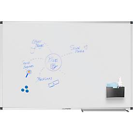 Whiteboard Legamaster UNITE PLUS, magnetisch, Markerablage, B 1200 x T 12,6 x H 900 mm, emaillierter Keramikstahl, weiß
