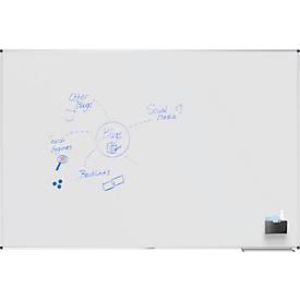 Whiteboard Legamaster UNITE PLUS, magnetisch, Markerablage, B 1800 x T 12,6 x H 1200 mm, emaillierter Keramikstahl, weiß