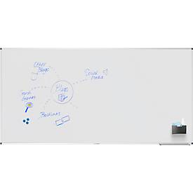 Whiteboard Legamaster UNITE PLUS, magnetisch, Markerablage, B 2000 x T 12,6 x H 1000 mm, emaillierter Keramikstahl, weiß