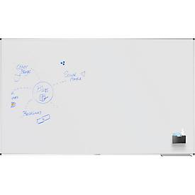 Whiteboard Legamaster UNITE PLUS, magnetisch, Markerablage, B 2000 x T 12,6 x H 1200 mm, emaillierter Keramikstahl, weiß