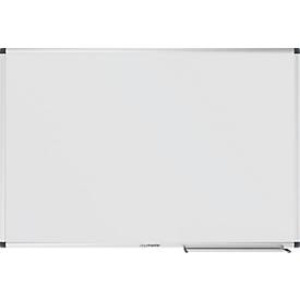 Whiteboard Legamaster UNITE PLUS, magnetisch, Markerablage, B 900 x T 12,6 x H 600 mm, emaillierter Keramikstahl, weiß