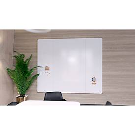 Whiteboard Legamaster Wall-Up LRC, magnetisch, Ecke links abgerundet, B 595 x T 23 x H 2000 mm, emaillierter Stahl, weiß