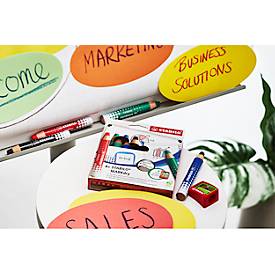 Whiteboard Marker Stabilo MarkDry, Rundpsitze, 1-10 mm, schnell trocknend, vers. Farben