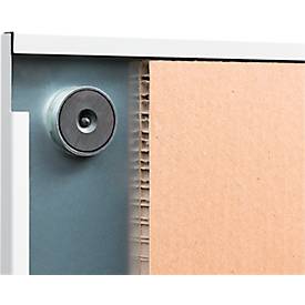 Whiteboard-Module Legamaster Space-Line “Board-Up”, magnetisch, weiß, B750 mm x H 500-1000 mm