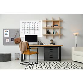 Whiteboard-Module Legamaster Space-Line “Board-Up”, magnetisch, weiß, B750 mm x H 500-1000 mm