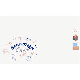 Whiteboard-Module Legamaster “Wall-Up”, 1195 x 2000 mm