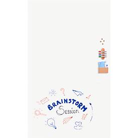 Whiteboard-Module Legamaster “Wall-Up”, rahmenlos, magnethaftend, B 1195 x H 2000 mm, weiß