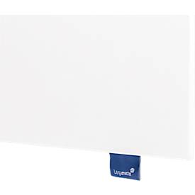 Whiteboard-Module Legamaster “Wall-Up”, rahmenlos, magnethaftend, B 1195 x H 2000 mm, weiß