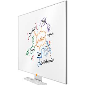 Whiteboard nobo Widescreen, Stahl Nano Clean, 700 x 1230 mm