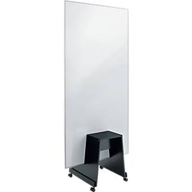 Whiteboard Set sigel MUB03, 4-teilig, 2 x Whiteboard B 900 x H 1800 mm, 1 x mobiler Ständer & umfangr. Toolkit