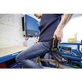 WIHA Bit-/Steckschlüsselset 44684, 39-tlg., Schlitz/PH/PZD/T/K, zähharte Bits, Funktionstasche mit Gürtelclip