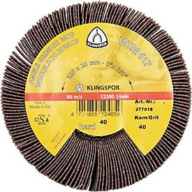 Winkelfächerschleifer WSM 617 40 braun Ø125xB20mm M14 KLINGSPOR