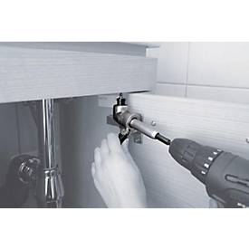 Winkelschraubvorsatz 1/4 Zoll Drehmom.max.14 Nm 400min-¹ WIHA