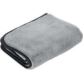 WIPEX SUPER CARE Mikrofasertuch, 1-lagig, hohe Saugkraft, maschinenwaschbar bis 60°C, grau