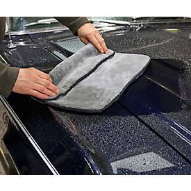 WIPEX SUPER CARE Mikrofasertuch, 1-lagig, hohe Saugkraft, maschinenwaschbar bis 60°C, grau