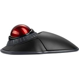 Wireless Trackball Kensington Orbit, mit Scroll-Ring, für Links- und Rechtshänder, 2.4 GHz & Bluetooth, B 140 x T 155 x H 82 mm, schwarz