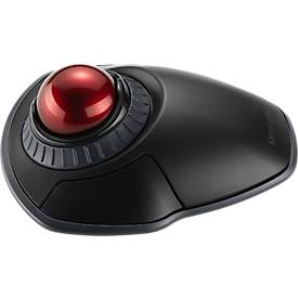 Wireless Trackball Kensington Orbit, mit Scroll-Ring, für Links- und Rechtshänder, 2.4 GHz & Bluetooth, B 140 x T 155 x H 82 mm, schwarz