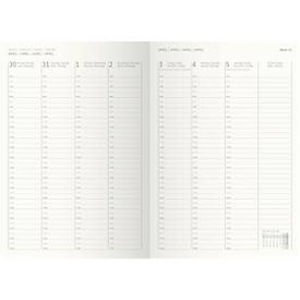 Wochenkalender Sigel Conceptum 2026 C2619, DIN A5, 2 Seiten pro Woche, PEFC®-Papier/Kunststoff, schwarz