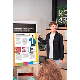 Workshop Set PLAYROOM JOURNEY FLIP, 1 Flipchartblock mit 14 vorgedruckten Blatt für Customer Journey Mapping/User Experience + Zubehör, mehrfarbig