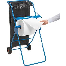 WYPALL* Wischtuch L-10 EXTRA + Großrolle, aus Airflexmaterial, 1000 Tücher, 1-lagig, weiß