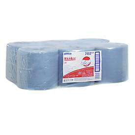 WYPALL* Wischtuch L-10 EXTRA Zentralentnahme RCS, aus Airflexmaterial, 3150 Tücher, 1-lagig, blau