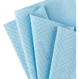 WYPALL* Wischtuch L-10 EXTRA Zentralentnahme RCS, aus Airflexmaterial, 3150 Tücher, 1-lagig, blau