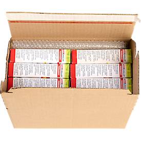 Xenial Faltkartons, 1-wellig, L 140 x B 238 x H 147 mm, bis 20 kg, braun, 20 Stück